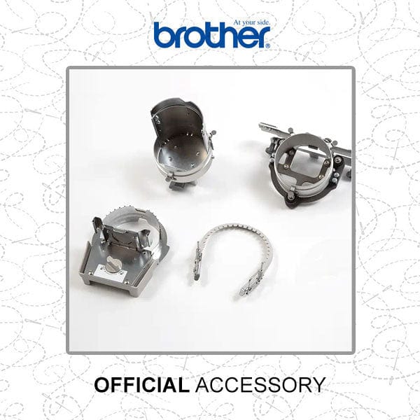 Brother Sewing Machine Accessories Brother Flat Brim Cap Frame and Driver Set PRCF5  - The Sewing Studio