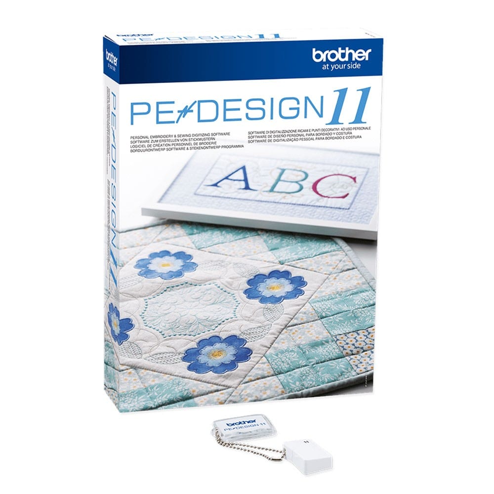 Brother Sewing Machine Accessories Brother PE Design 11 Software  - The Sewing Studio