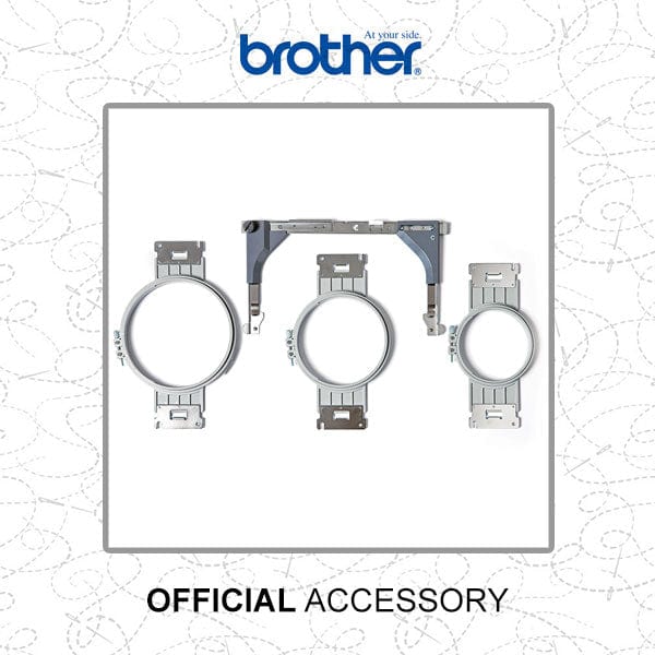 Brother Sewing Machine Accessories Brother Round Frame Set PRPRFK1  - The Sewing Studio