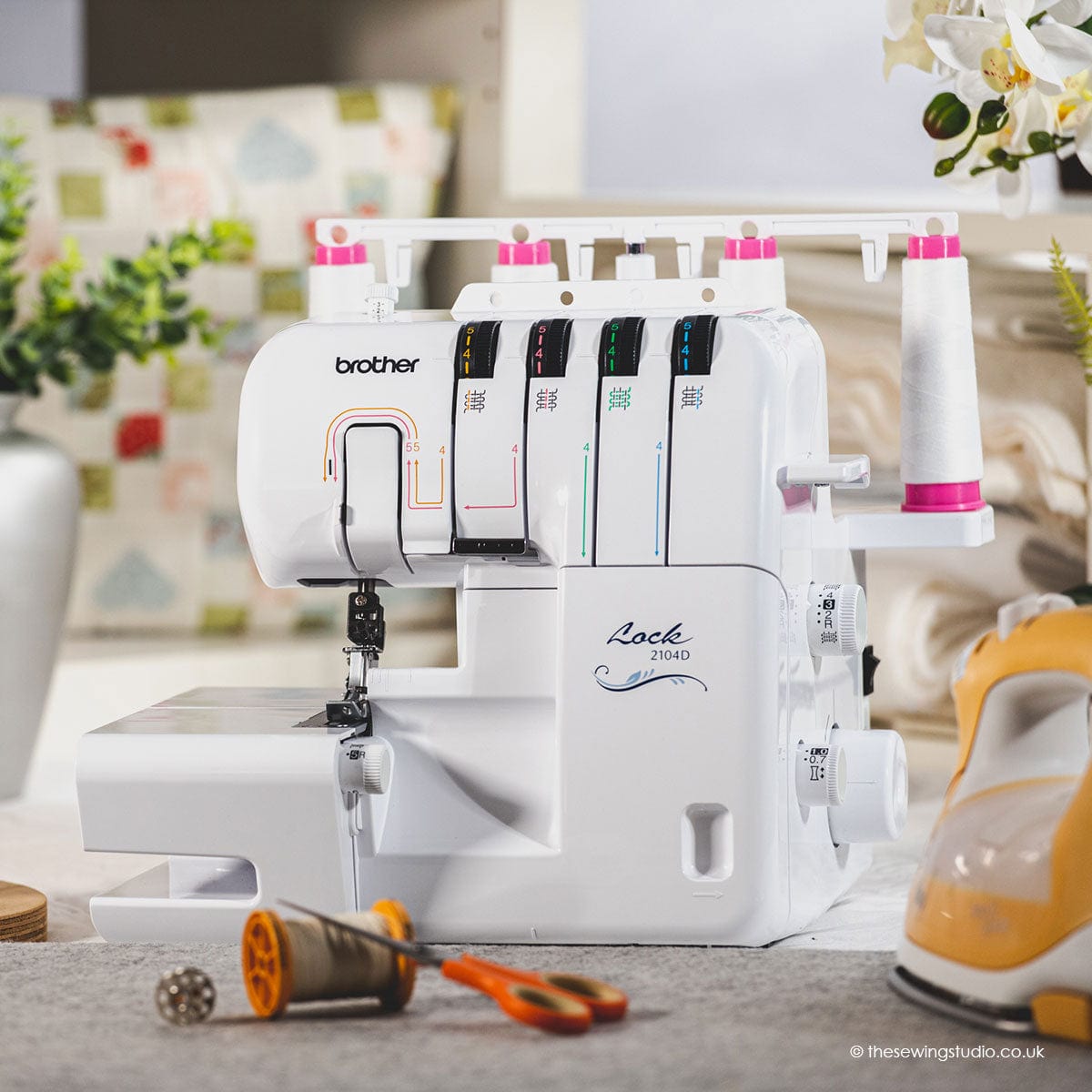 Brother Sewing Machines Brother 2104D Overlocker Machine  - The Sewing Studio