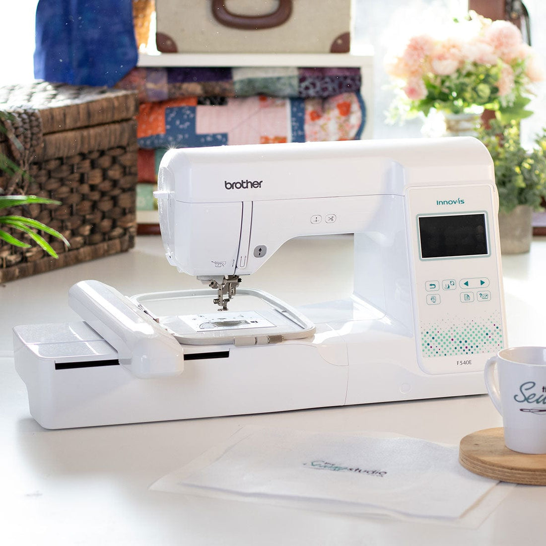 Brother Sewing Machines Brother Innov-is F540E Embroidery Only Machine + Free Gifts  - The Sewing Studio