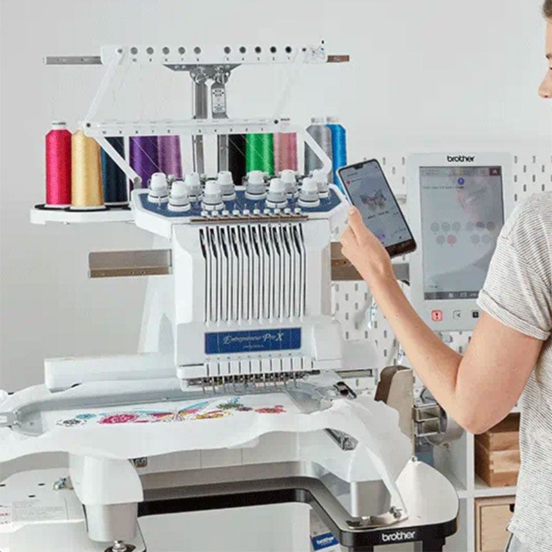 Brother Sewing Machines Brother PR1055X Embroidery Machine Plus Free Framing Mad Offer Worth £2164  - The Sewing Studio