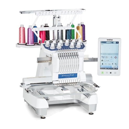 Brother Sewing Machines Brother PR1055X Embroidery Machine Plus Free Framing Mad Offer Worth £2164  - The Sewing Studio