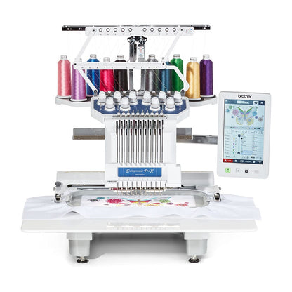 Brother Sewing Machines Brother PR1055X Embroidery Machine Plus Free Framing Mad Offer Worth £2164  - The Sewing Studio