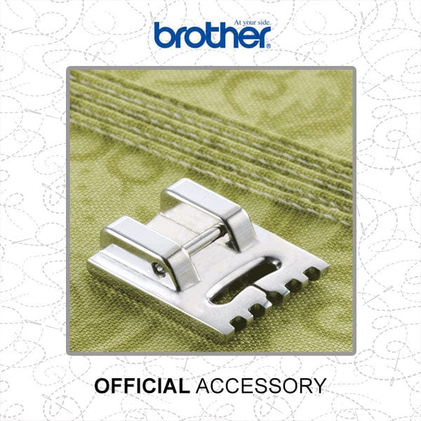 Brother 7mm Pin Tuck Foot 5 Groove F069