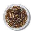 Bugle Beads: Bronze: Pack of 8g