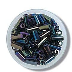 Bugle Beads: Rainbow: Pack of 8g