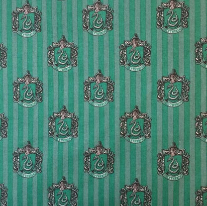 Camelot Fabrics Fabric Harry Potter Slytherin House Quilting Fabric  - The Sewing Studio