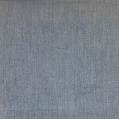 Craft Cotton Co Fabric Chambray Plain Dyed Cotton Light Blue  - The Sewing Studio