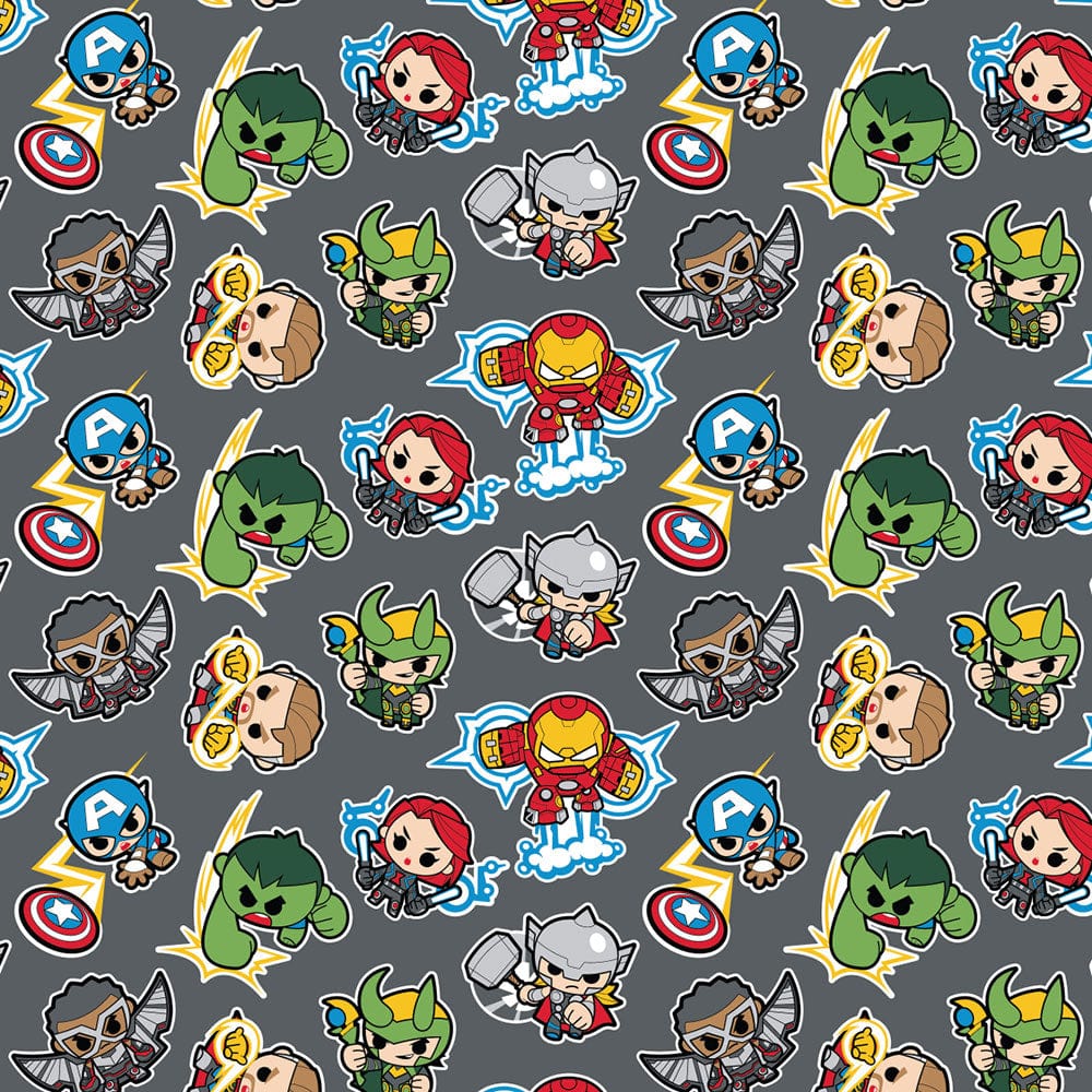 Craft Cotton Co Fabric Marvel Fabric Mini Action Heroes  - The Sewing Studio