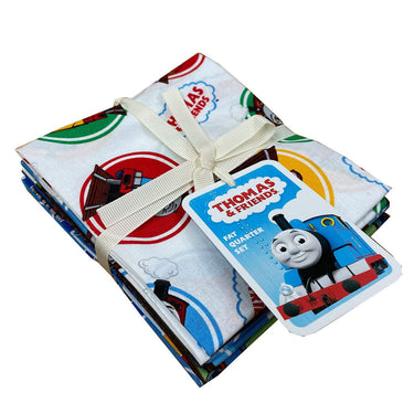 Craft Cotton Co Fabric Pre Cuts Thomas And Friends Classic Fat Quarter Pack  - The Sewing Studio for sale UK - The Sewing Studio