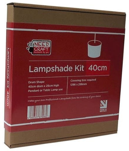 Dannells Lampshade Kits Lampshade Making Kit 40cm Drum  - The Sewing Studio