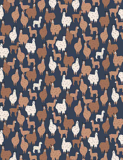 Dear Stella Fabric Llama Fabric Llamapalooza  - The Sewing Studio