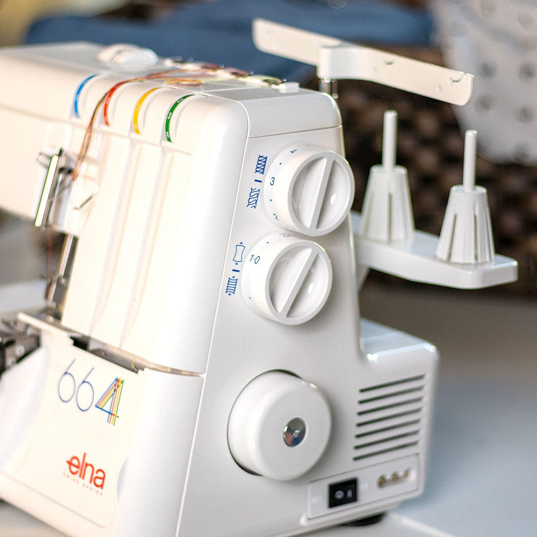 Elna Sewing Machines Elna eXtend 664 Overlocker  - The Sewing Studio