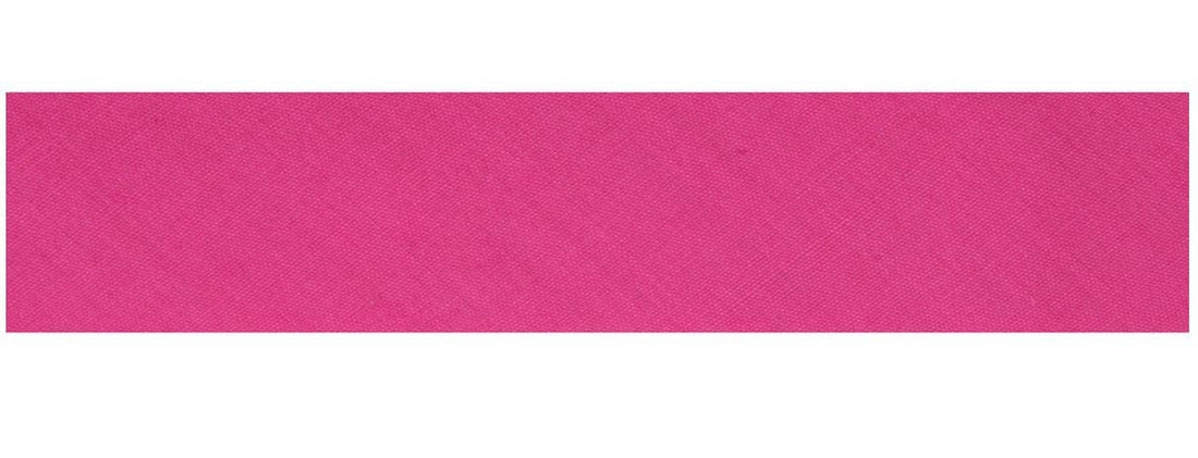 Essential Trimmings Bias Binding Polycotton Bias Binding: 2.5m x 12mm: Dark Rose  - The Sewing Studio