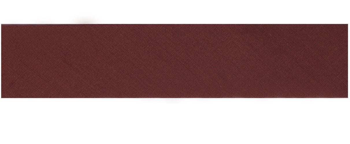 Essential Trimmings Bias Binding Polycotton Bias Binding: 2.5m x 12mm: Dark Tan  - The Sewing Studio