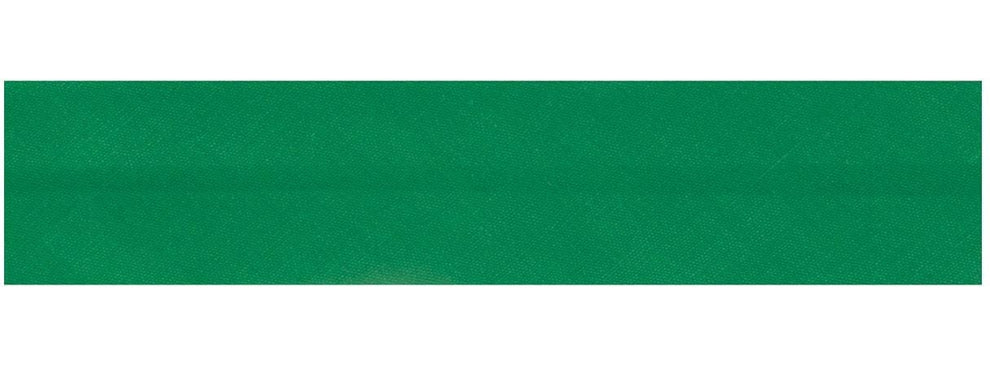 Essential Trimmings Bias Binding Polycotton Bias Binding: 2.5m x 12mm: Emerald  - The Sewing Studio