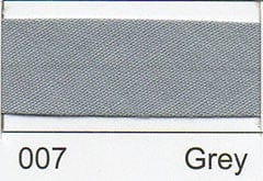 Essential Trimmings Bias Binding Polycotton Bias Binding: 2.5m x 12mm: Grey  - The Sewing Studio for sale UK - The Sewing Studio