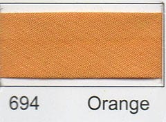 Essential Trimmings Bias Binding Polycotton Bias Binding: 2.5m x 12mm: Orange  - The Sewing Studio for sale UK - The Sewing Studio