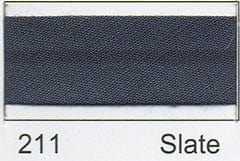 Essential Trimmings Bias Binding Polycotton Bias Binding: 2.5m x 12mm: Slate  - The Sewing Studio