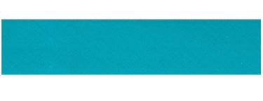 Essential Trimmings Bias Binding Polycotton Bias Binding: 2.5m x 25mm: Aqua  - The Sewing Studio for sale UK - The Sewing Studio