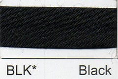 Essential Trimmings Bias Binding Polycotton Bias Binding: 2.5m x 25mm: Black  - The Sewing Studio for sale UK - The Sewing Studio