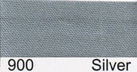 Essential Trimmings Bias Binding Satin Bias Binding: 2m x 15mm: Silver Grey  - The Sewing Studio