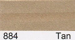 Essential Trimmings Bias Binding Satin Bias Binding: 2m x 15mm: Tan  - The Sewing Studio