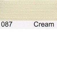 Essential Trimmings Bias Binding Seam Binding: 2.5m x 14mm: Cream  - The Sewing Studio