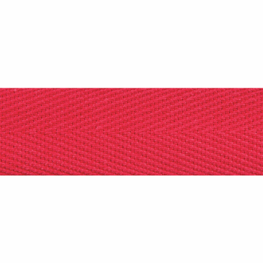 Essential Trimmings Tape Herringbone Tape Red 20mm Wide Price Per Metre  - The Sewing Studio for sale UK - The Sewing Studio