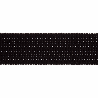 Essential Trimmings Webbing Cotton Acrylic Webbing Trim: 30mm: Black  - The Sewing Studio for sale UK - The Sewing Studio