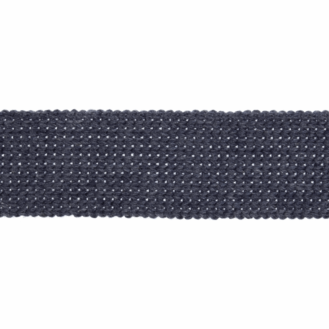 Essential Trimmings Webbing Cotton Acrylic Webbing Trim: 30mm: Denim  - The Sewing Studio