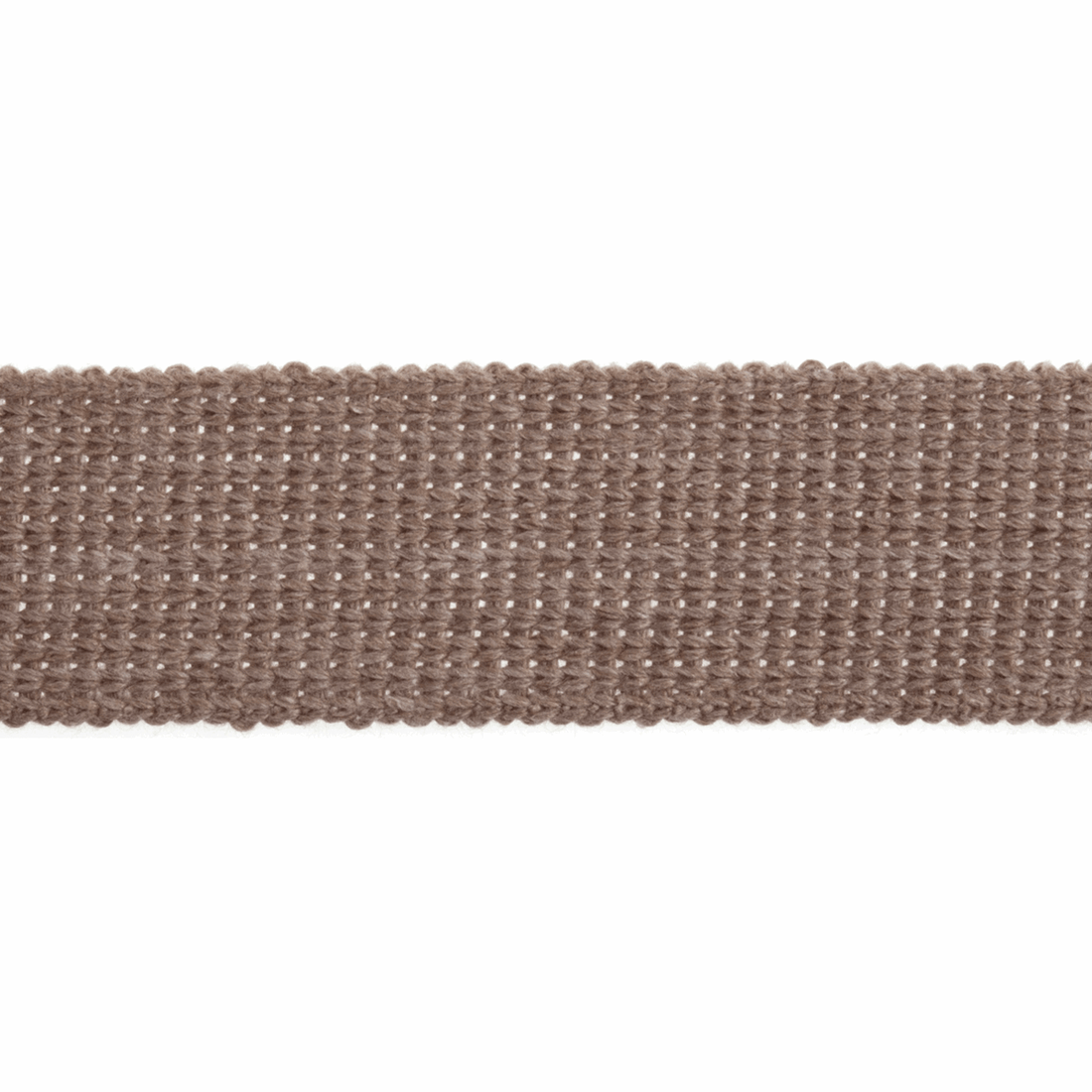 Essential Trimmings Webbing Cotton Acrylic Webbing Trim: 30mm: Light Taupe. Price per metre.  - The Sewing Studio