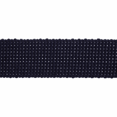 Essential Trimmings Webbing Cotton Acrylic Webbing Trim: 30mm: Navy  - The Sewing Studio for sale UK - The Sewing Studio