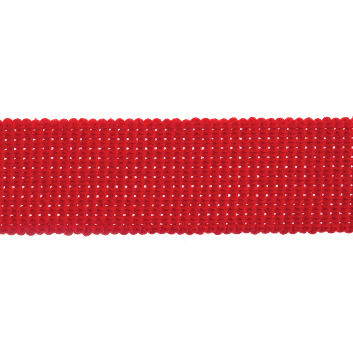 Essential Trimmings Webbing Cotton Acrylic Webbing Trim: 30mm: Red. Price per metre.  - The Sewing Studio