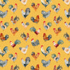 Farm Fresh Fabric Chickens Sunshine 53216-6