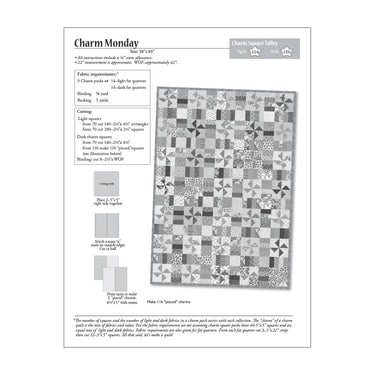 Free Pattern: Charm Monday