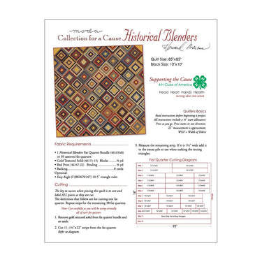 Free Pattern: Historical Blenders Quilt