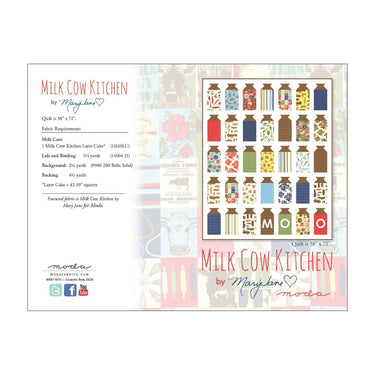 Free Pattern: Milk Cow Kitchen Quilt