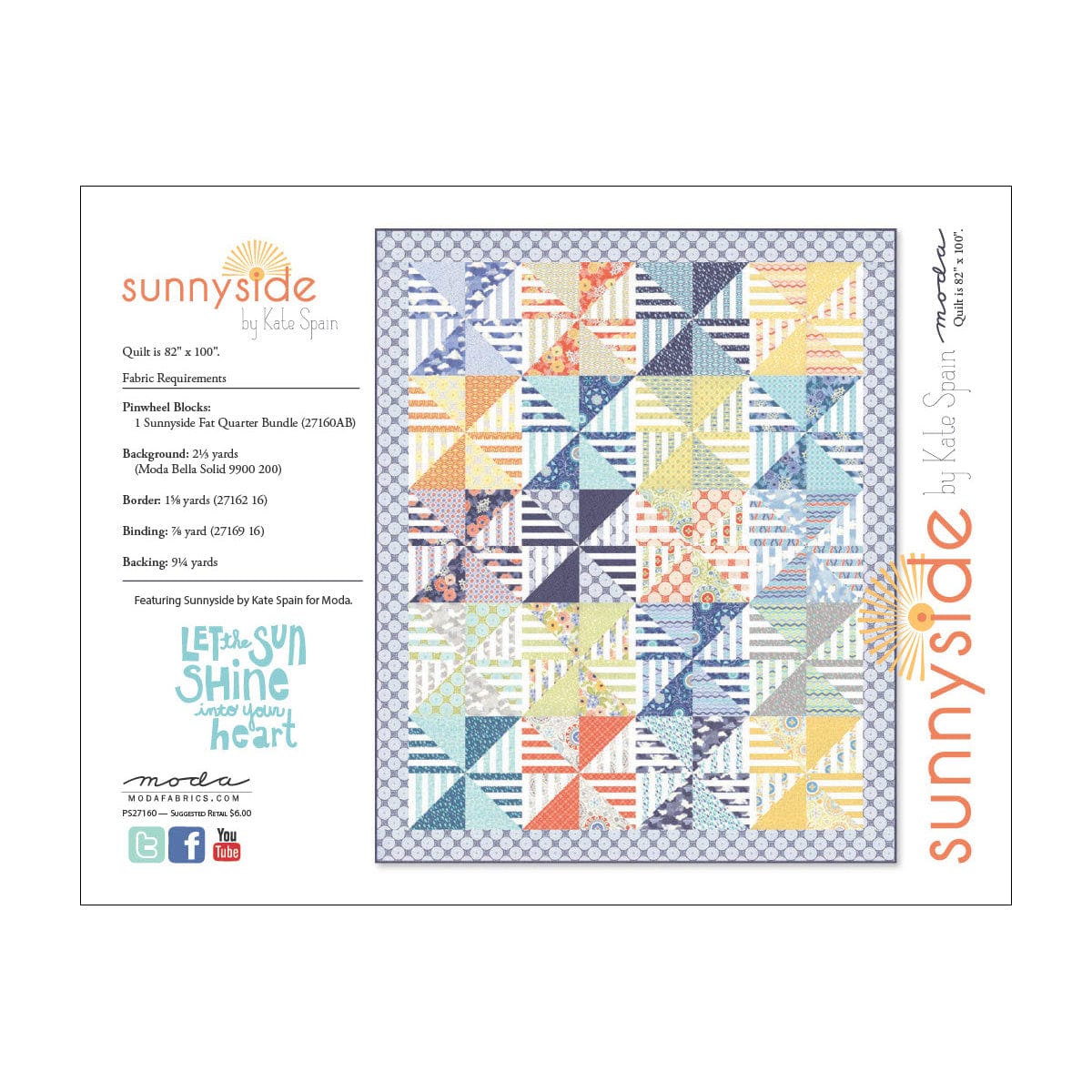 Free Pattern: Sunnyside Quilt