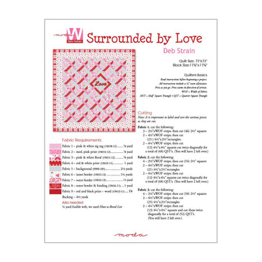 Free Pattern: Surrounded By Love Quilt