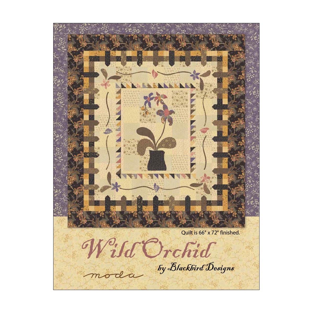 Free Pattern: Wild Orchid Quilt