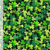 Timeless Treasures Fabric Clovers Black