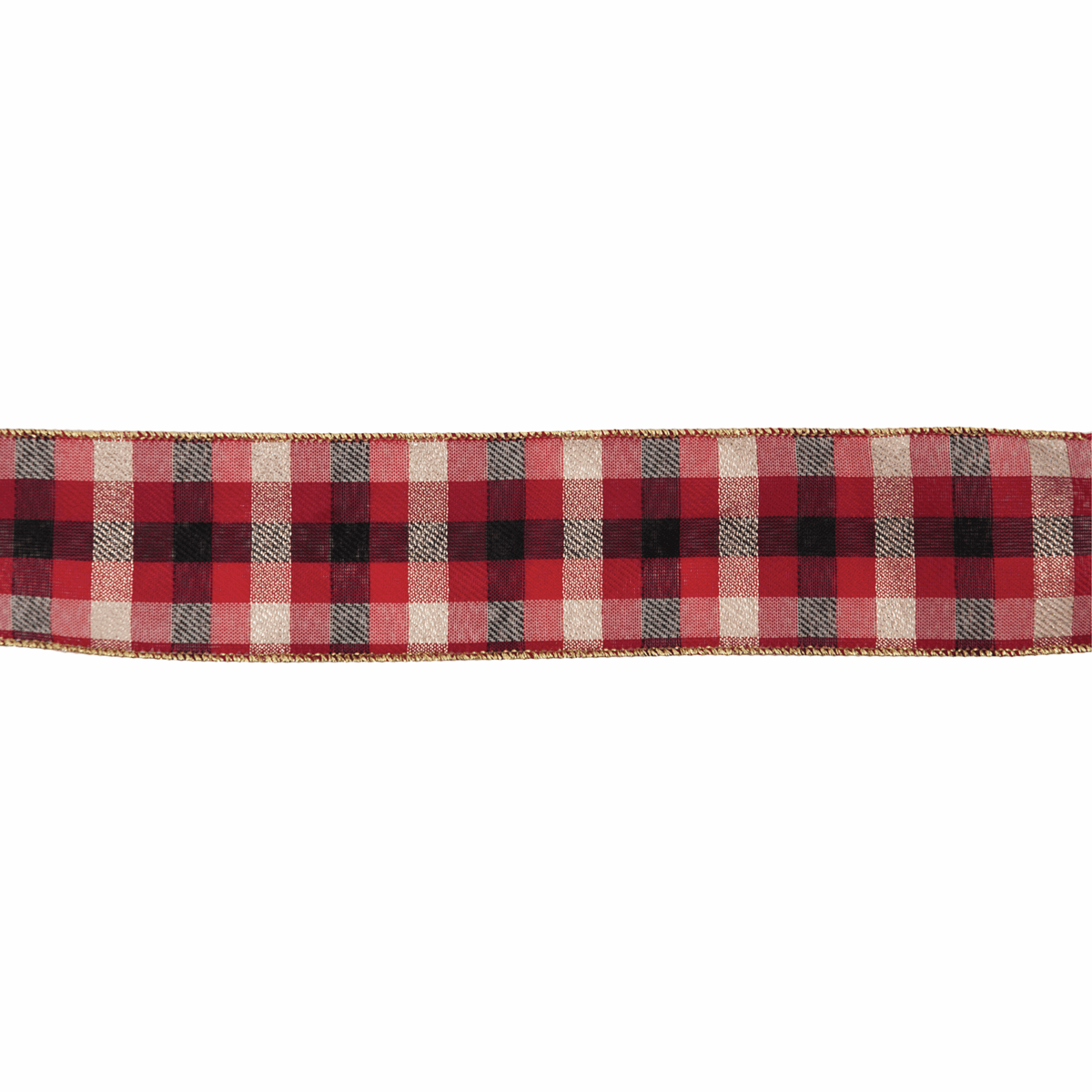 Groves Ribbon Premium Wire Edge Ribbon Modern Tartan 63mm Wide Price Per Metre  - The Sewing Studio