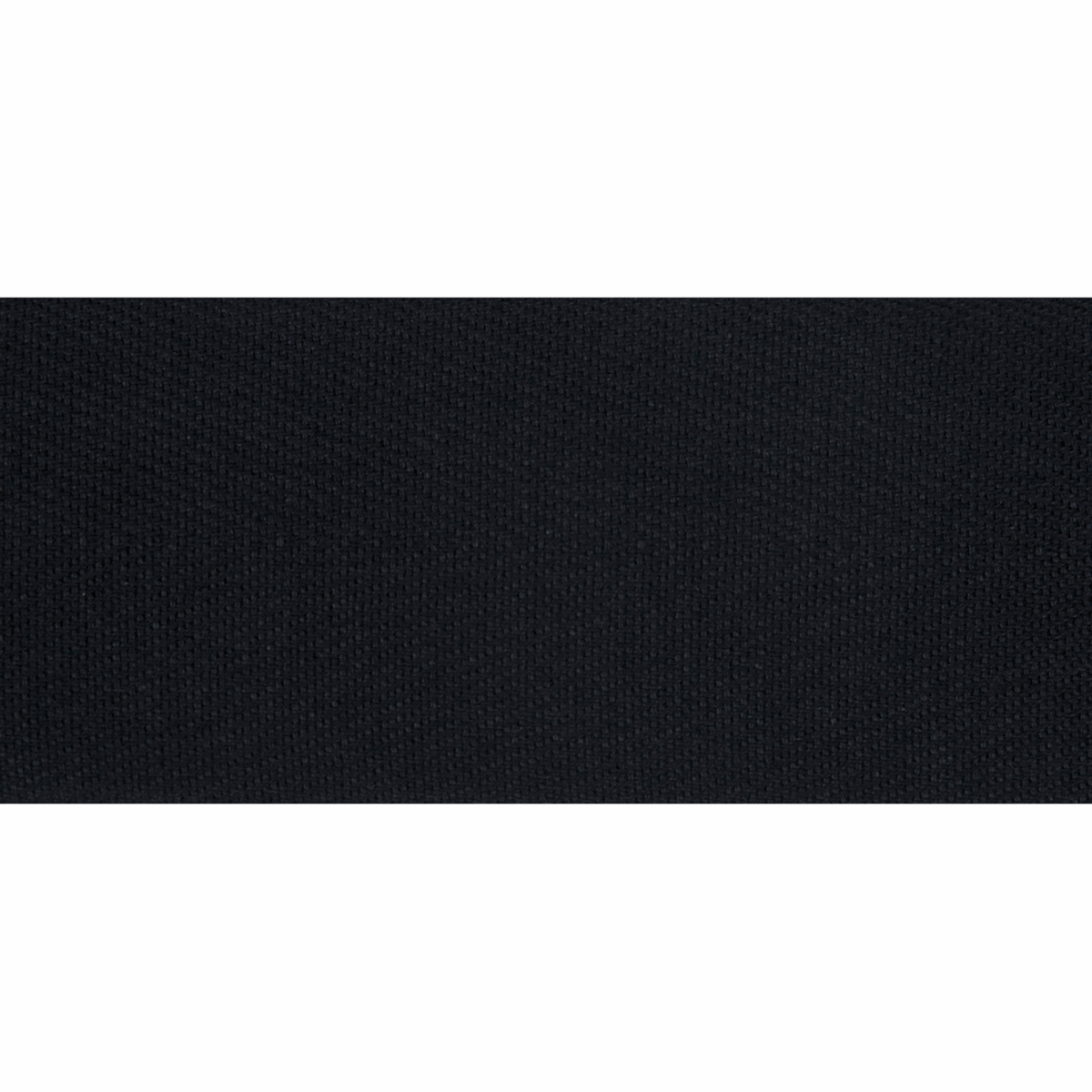 Groves Tape Herringbone Cotton Tape Black 50mm Wide Price Per Metre  - The Sewing Studio