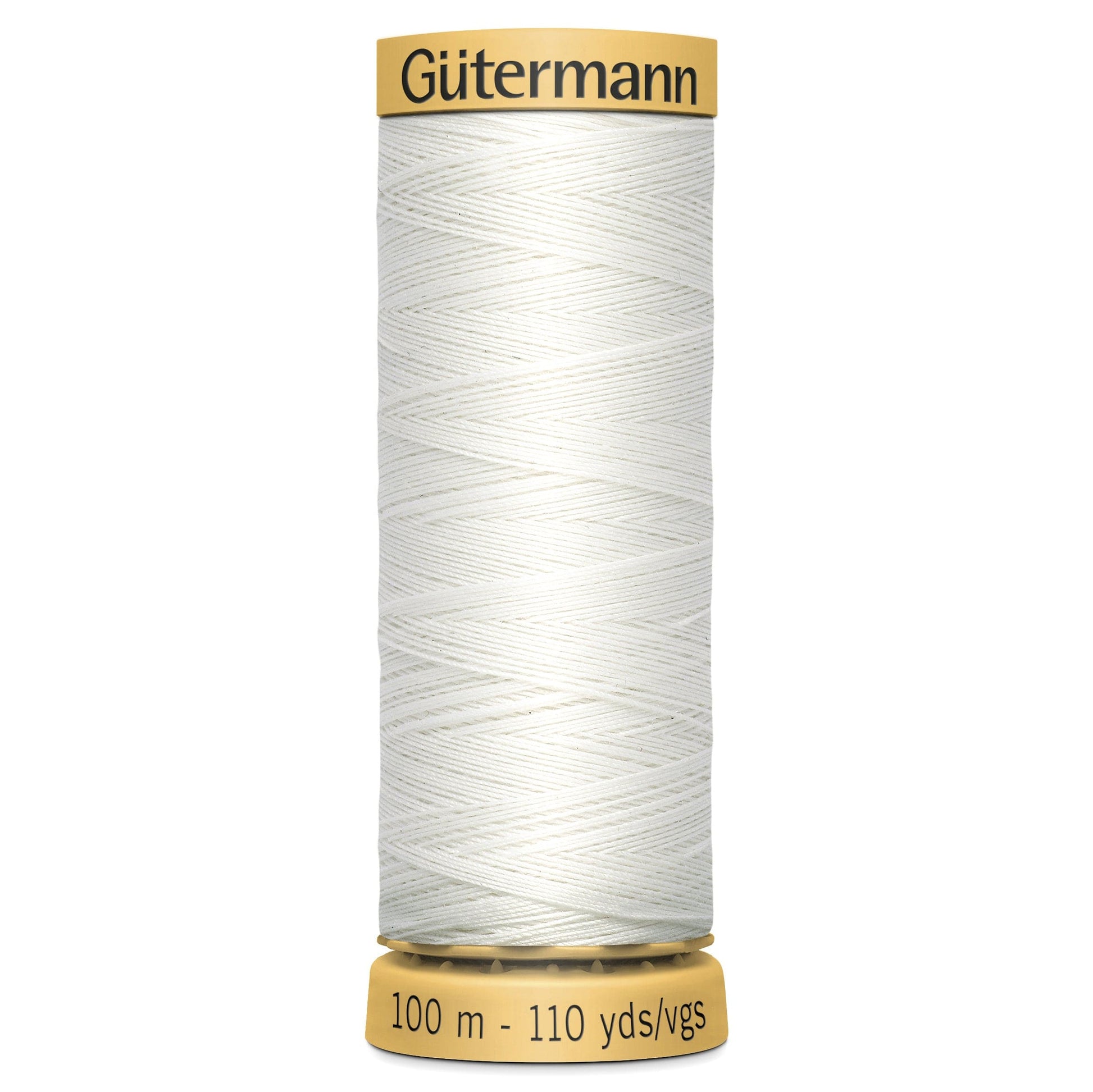 Gutermann Threads Gutermann Cotton Thread 100M Colour White 5709  - The Sewing Studio