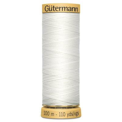 Gutermann Threads Gutermann Cotton Thread 100M Colour White 5709