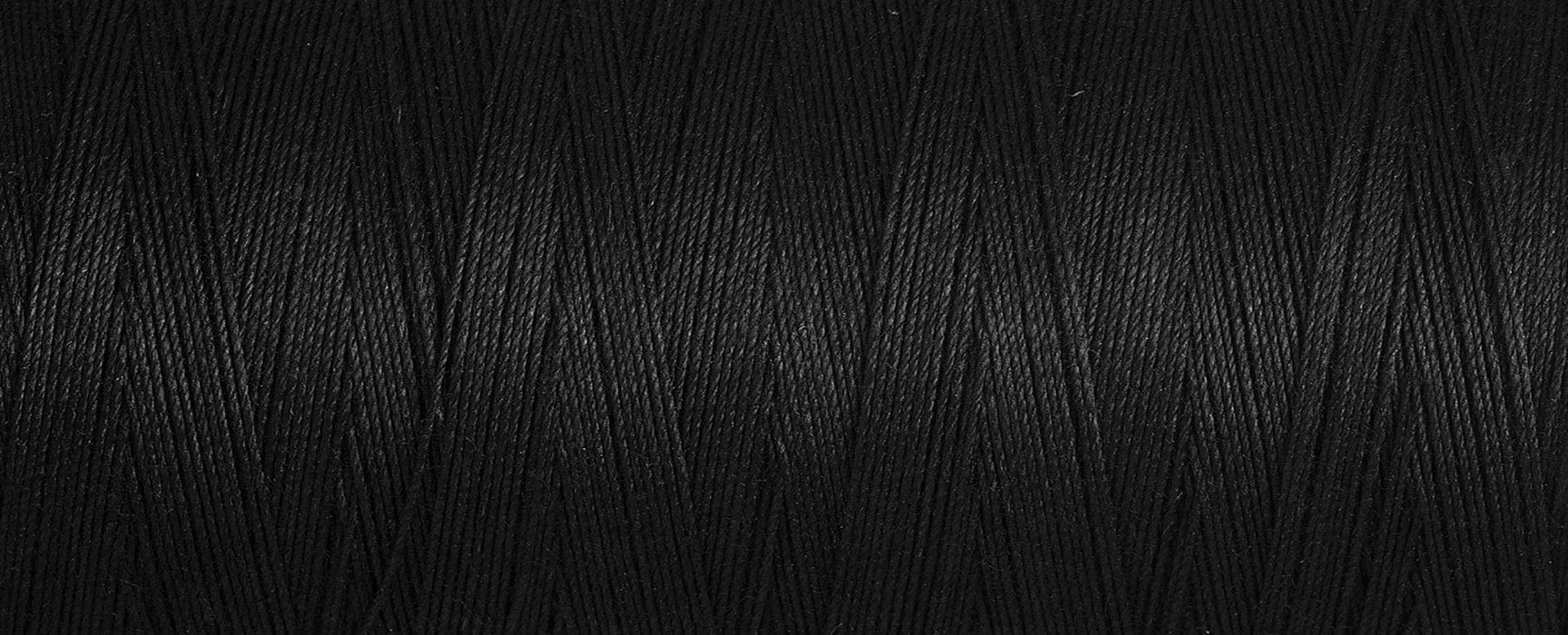 Gutermann Threads Gutermann Cotton Thread 250M Colour Black (5201)  - The Sewing Studio