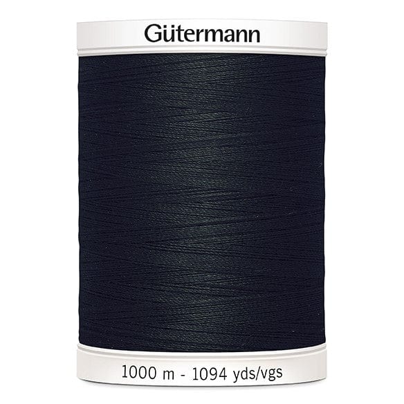 Gutermann Threads Gutermann Sew All Thread 1000M Colour 000 (Black)  - The Sewing Studio