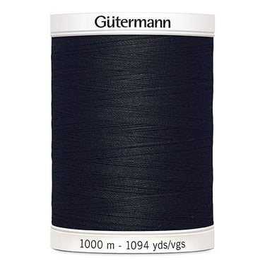 Gutermann Threads Gutermann Sew All Thread 1000M Colour 000 (Black)  - The Sewing Studio for sale UK - The Sewing Studio